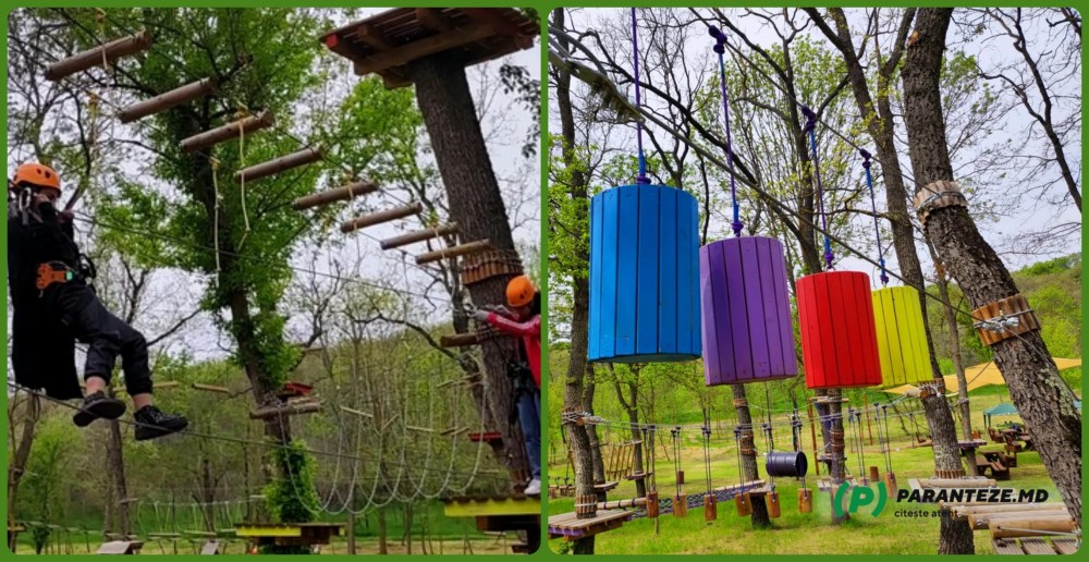A fost inaugurat cel mai mare parc de aventuri de la hotar cu R. Moldova. Ce tarife are și unde este situat